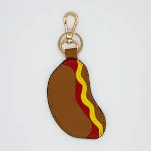 Hot Dog Key FOB-2" x 4"