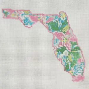 State Palm Florida-7" x 6"- 13 Mesh