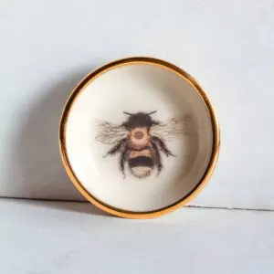 Honey Bee Trinket Dish | Ring Dish | Handmade