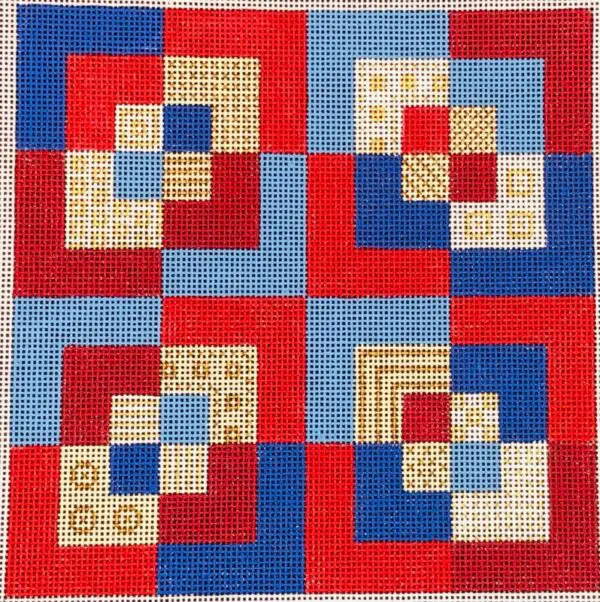 Patriotic Puzzle-18 Mesh