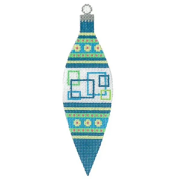 Atomic Christmas - Blue Teardrop-18 Mesh