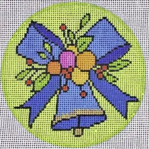 Groovy Christmas - Bells Ornament-18 Mesh