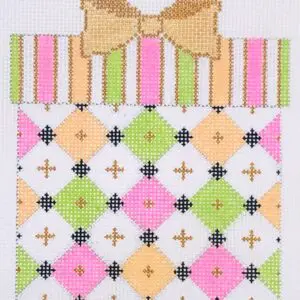 Merry All Over in Pastel - Gift Box-18 Mesh
