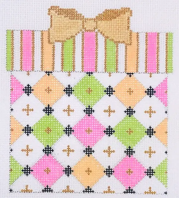 Merry All Over in Pastel - Gift Box-18 Mesh