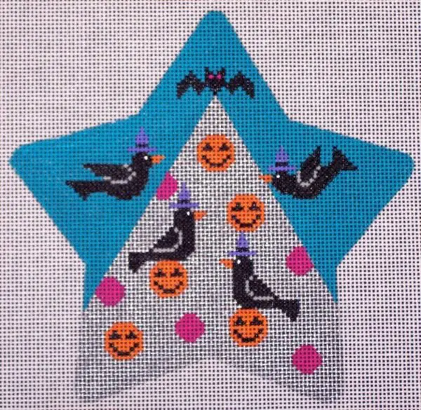 Spooky Star - Crows-18 Mesh