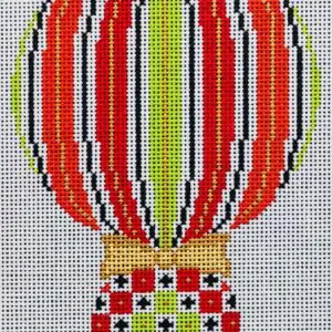 Merry All Over - Stripe Orn.-18 Mesh