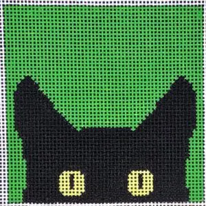 Warhol Kitty - Green-18 Mesh