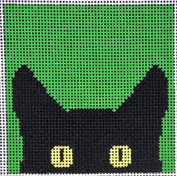 Warhol Kitty - Green-18 Mesh