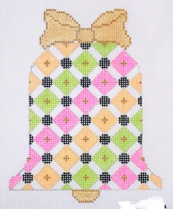 Merry All Over in Pastel - Bell-18 Mesh