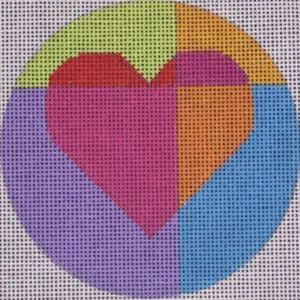 Floating Hearts 4"-18 Mesh