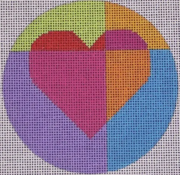 Floating Hearts 4"-18 Mesh
