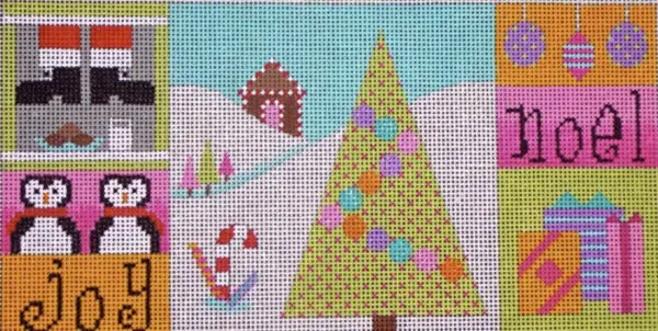 Twas the Night Before Christmas Collage-18 Mesh