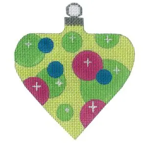 Atomic Christmas - Green Bubble Bauble-18 Mesh