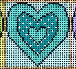 In My Heart 3 x 6 Insert-18 Mesh