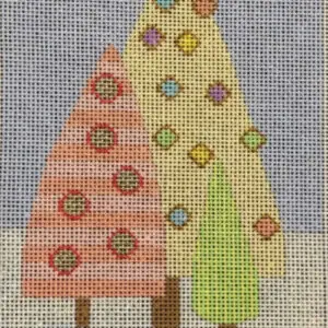Christmas Tree Forest - Pastel-18 Mesh