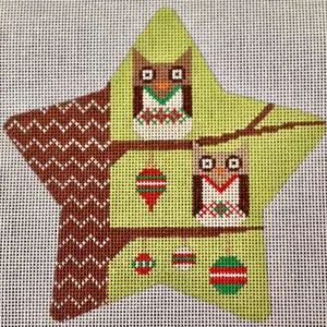 Owls Star - Traditional Colors-18 Mesh