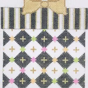 Merry All Over in Black - Gift Box-18 Mesh