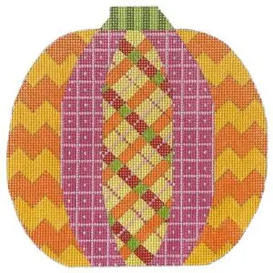 Pumpkin Patchwork - Plaid-18 Mesh