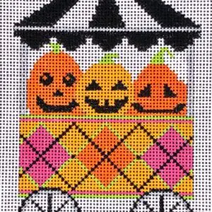 Halloween Train - Jack O Lantern Car-18 Mesh