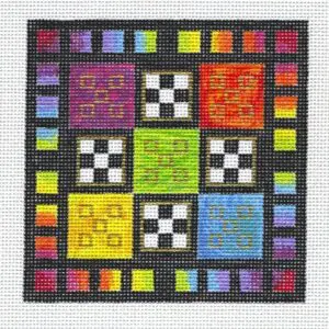 Stained Glass Ornament-18 Mesh