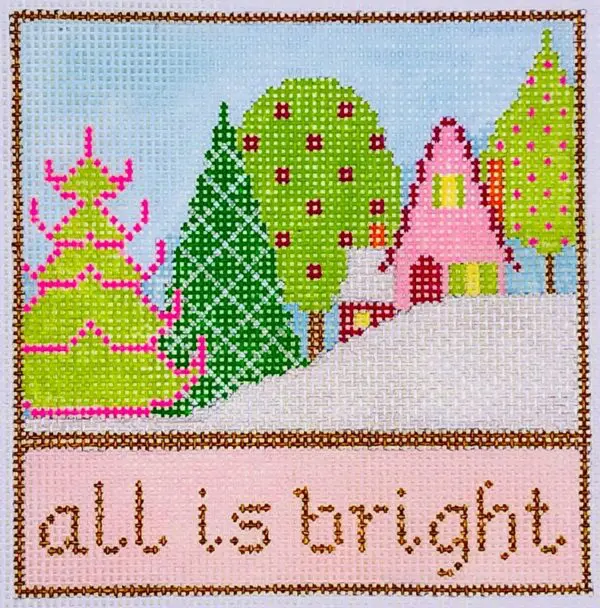 All is Bright Ornament-18 Mesh
