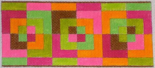 Garden Party Puzzle Wallet w/ stitch guide-18 Mesh