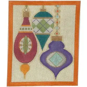 Mod Ornaments Orange Border-18 Mesh