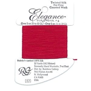 E820- RUBY RED