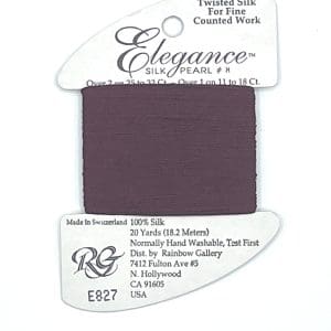 E827- DARK BURGUNDY