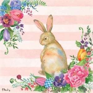 Juliette Bunny II -10" x 10"-18 Mesh