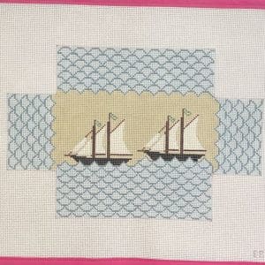 Sailboats Brick Cover -13 Mesh 13" x 8 3/4"