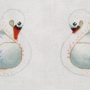 12 Days Clip on Swan - 18 Mesh