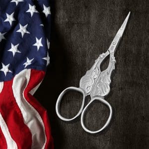 Lady Liberty Embroidery Scissors- by The Scissorists