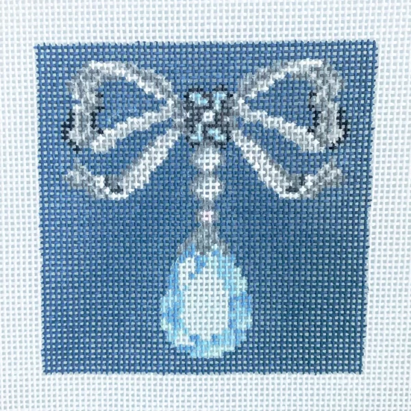 Diamond Drop Gemstone for 3" x 3 "