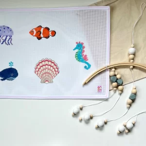 Under the Sea Mobile - 5 icons each 4" - 18 Mesh