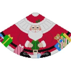 Santa Cone Ornament - 18 Mesh