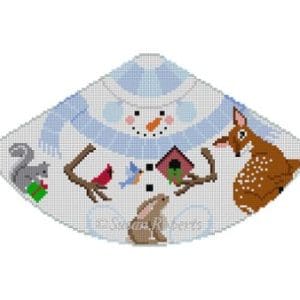 Snowman Cone Ornament - 18 Mesh
