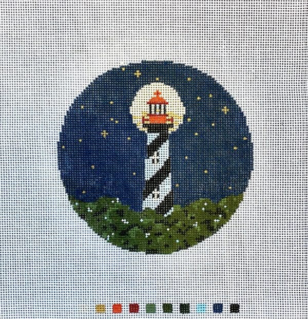 Saint Augustine LighthouseA001 4.5" Round 18 Mesh Radish Roots