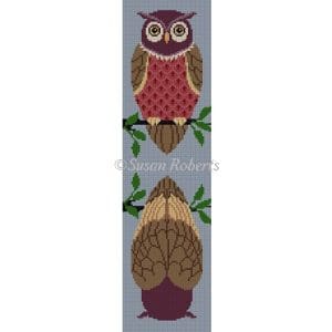Owl Eyeglass Case-3" x 6" folded-18 Mesh