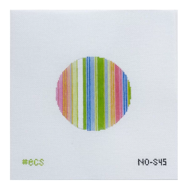 Stripes 4" Round-18 Mesh