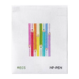 Colored Pencils Passport Insert- 3” x 4.5”- 18 Mesh