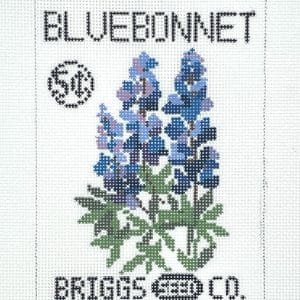 Bluebonnet Seed Packet- 4" x 6" - 18 Mesh