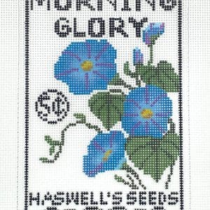Morning Glory Seed Packet- 5.5" x 8.3" - 13 Mesh