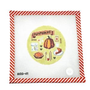 Pumpkin Pie -18 Mesh 4" Round