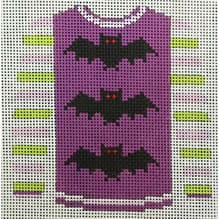 3 Bats On Purple Sweater -KKO220J-3.75x4 - 18M