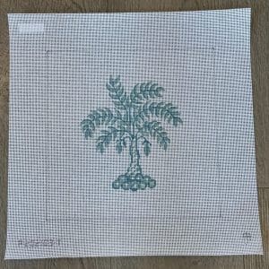 Boutique Aqua Palm 10" x 10"-13 Mesh