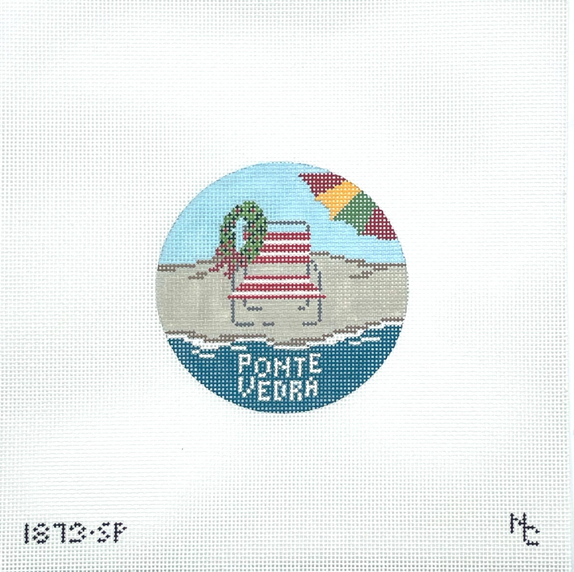Christmas Beach Chair: Ponte Vedra - 18 Mesh