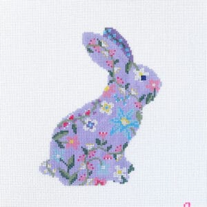 Bonnie the Bunny - Right Facing-18 mesh-4.25" x 5.5"