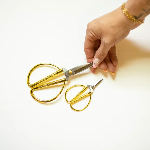 Large Bamboo Scissors - 6" blades