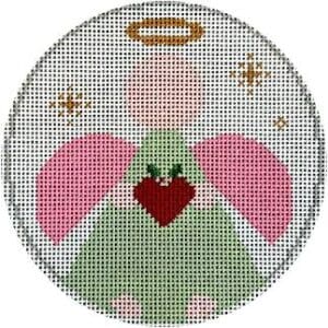 Abstract Angel 4" round - 18 Mesh